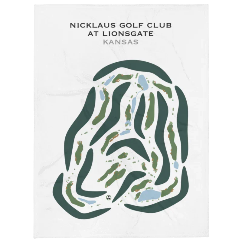 Nicklaus Golf Club at Lionsgate, Kansas - Printed Golf Courses