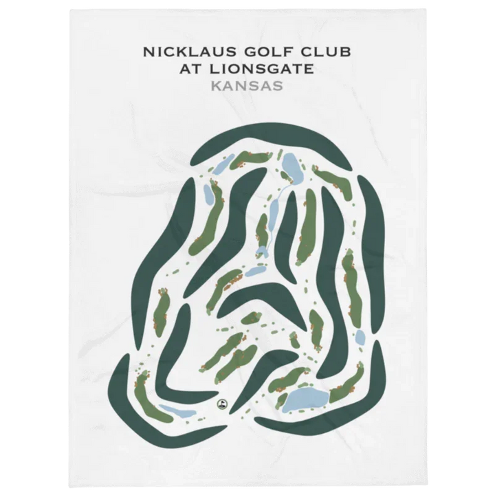 Nicklaus Golf Club at Lionsgate, Kansas - Printed Golf Courses