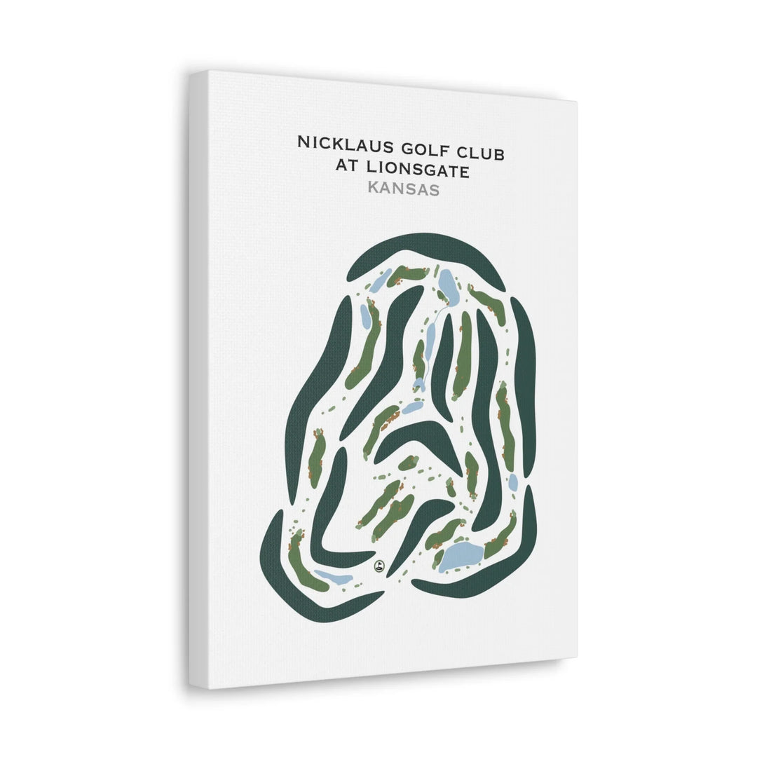 Nicklaus Golf Club at Lionsgate, Kansas - Printed Golf Courses