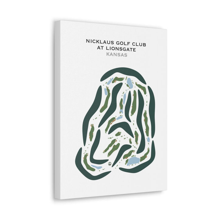 Nicklaus Golf Club at Lionsgate, Kansas - Printed Golf Courses