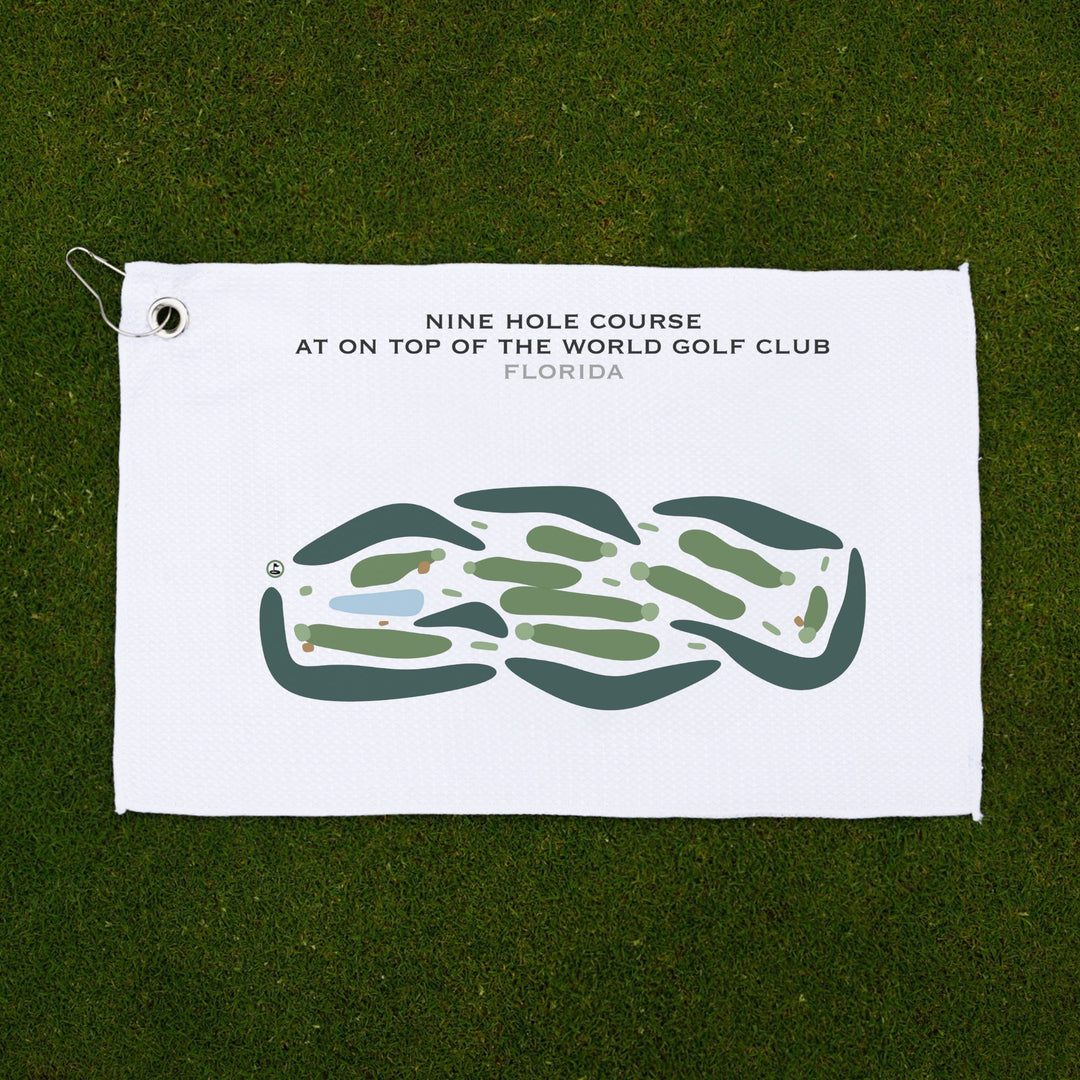 Nine Hole at On Top of The World Golf Club, Florida - Printed Golf Courses