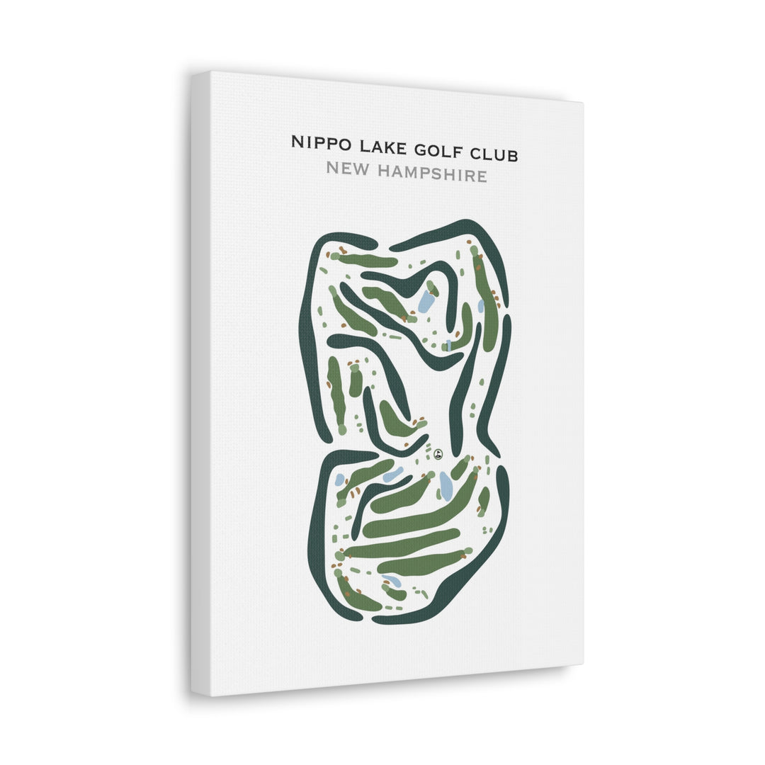 Nippo Lake Golf Club, New Hampshire - Printed Golf Courses