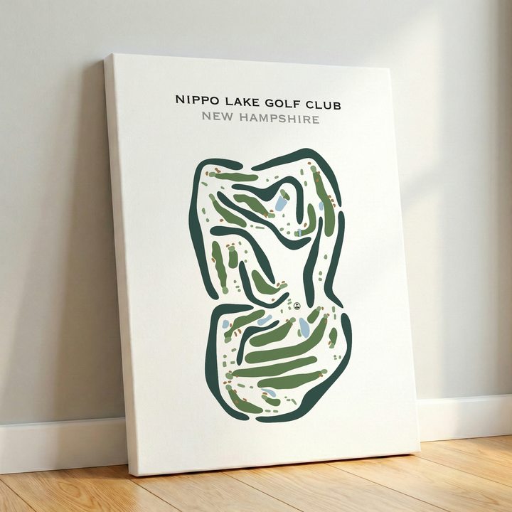 Nippo Lake Golf Club, New Hampshire - Printed Golf Courses