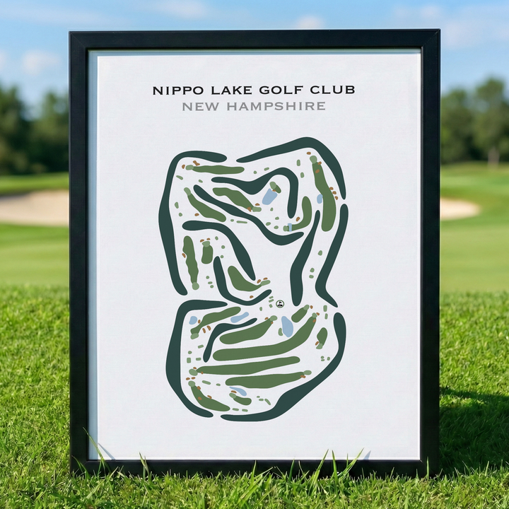 Nippo Lake Golf Club, New Hampshire - Printed Golf Courses