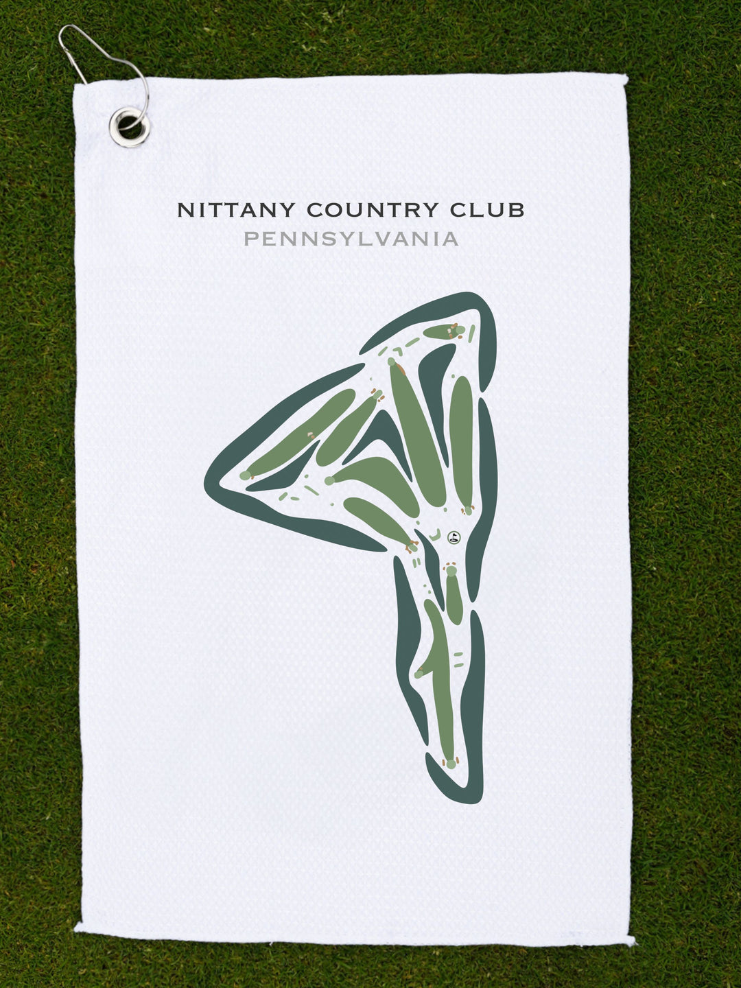 Nittany Country Club, Pennsylvania - Printed Golf Courses