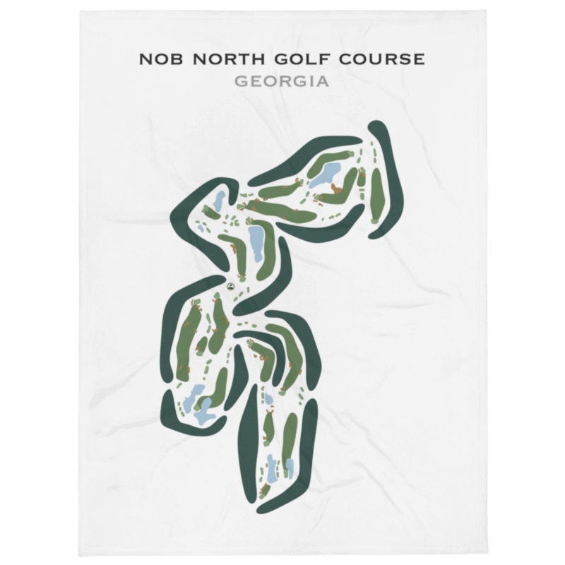 Nob North Golf Course, Georgia - Printed Golf Course