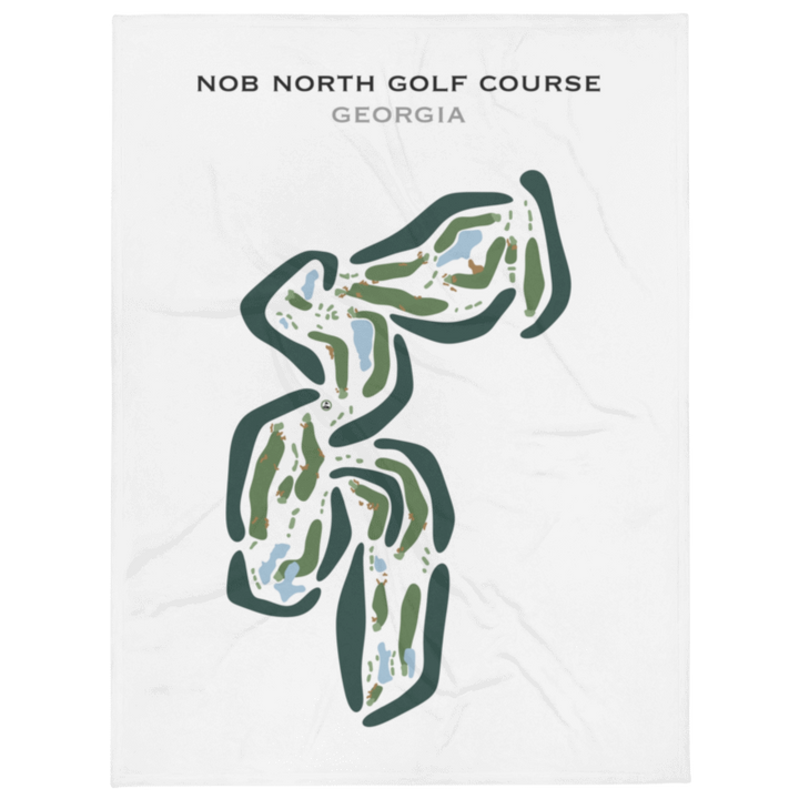 Nob North Golf Course, Georgia - Printed Golf Course