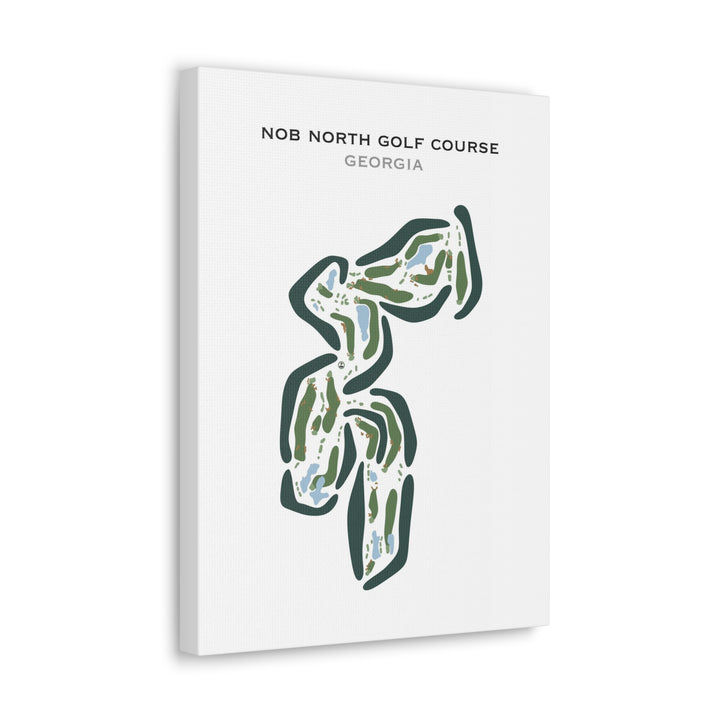 Nob North Golf Course, Georgia - Printed Golf Course