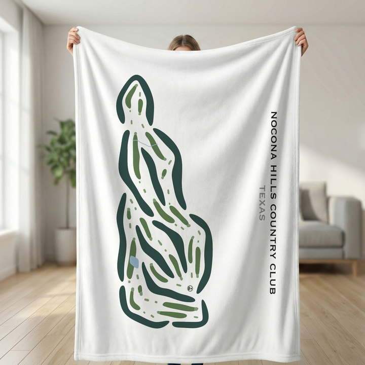 Nocona Hills Country Club, Texas - Printed Golf Courses