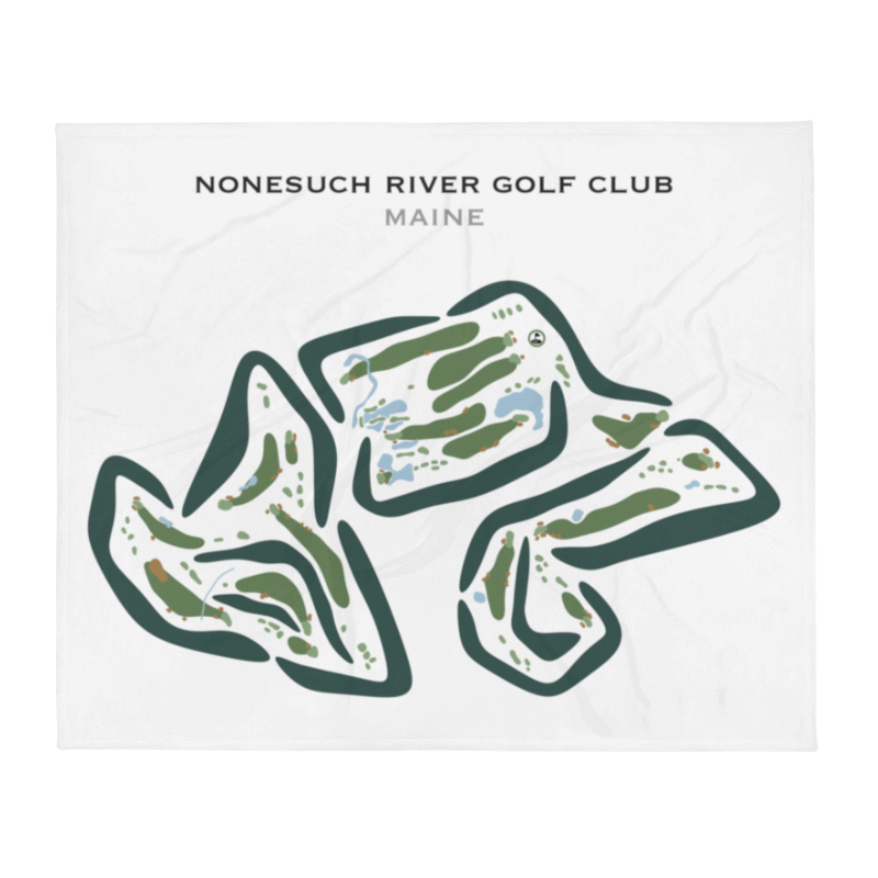 Nonesuch River Golf Club, Maine - Printed Golf Courses