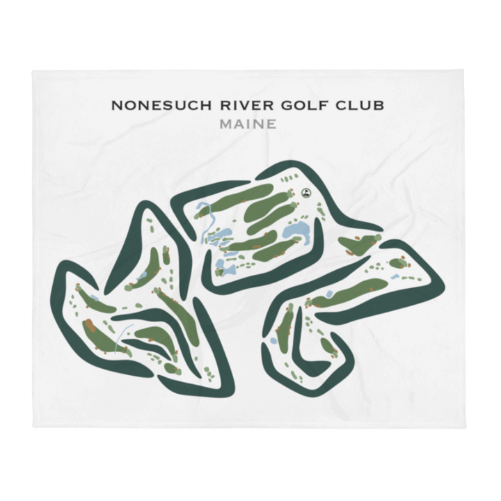 Nonesuch River Golf Club, Maine - Printed Golf Courses