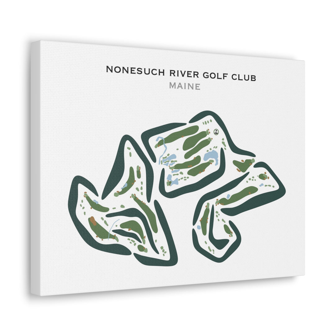 Nonesuch River Golf Club, Maine - Printed Golf Courses