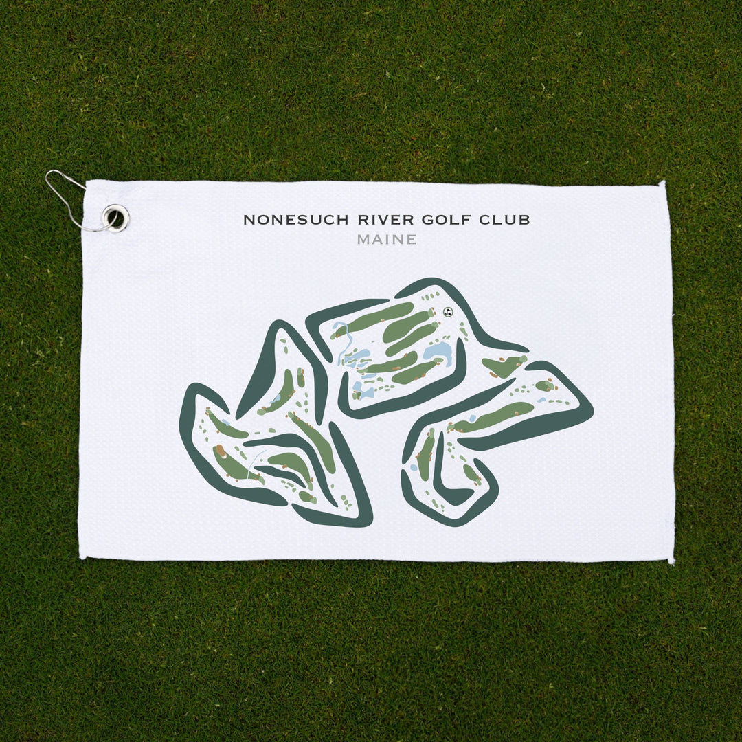 Nonesuch River Golf Club, Maine - Printed Golf Courses