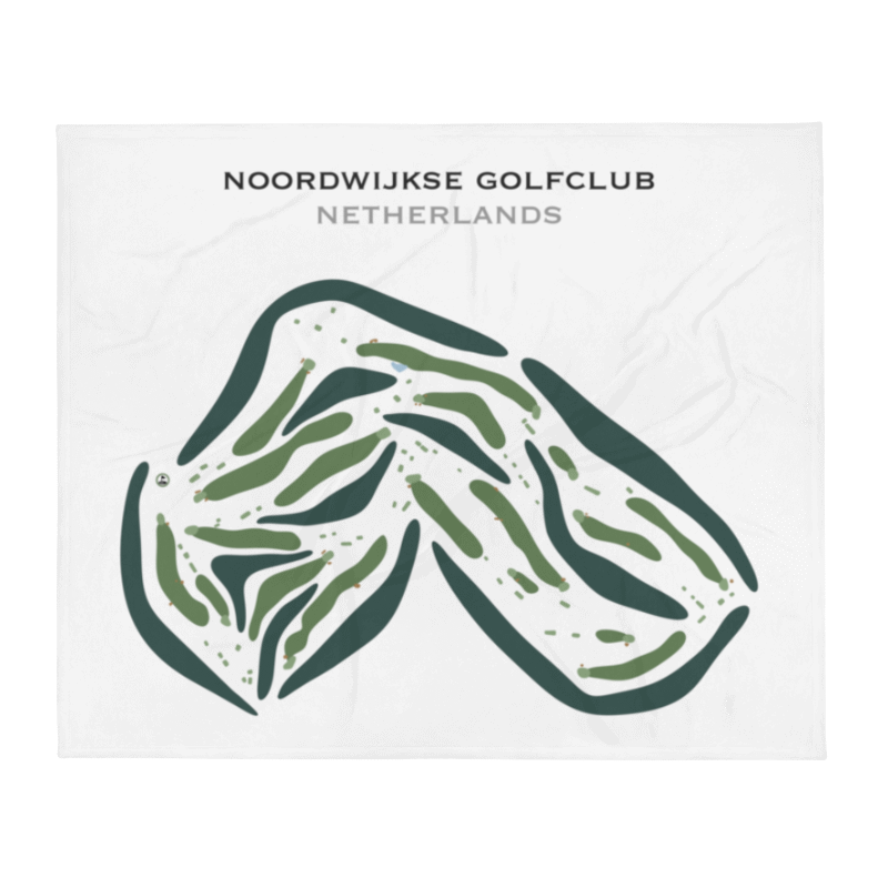 Noordwijkse Golfclub, Netherlands - Printed Golf Courses