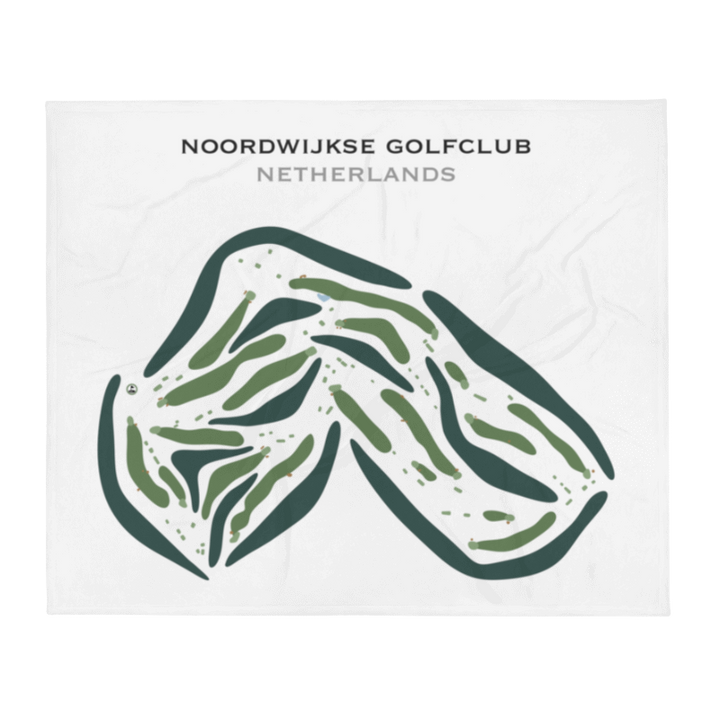 Noordwijkse Golfclub, Netherlands - Printed Golf Courses