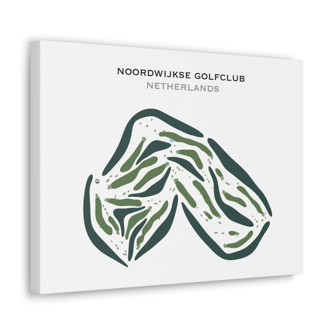 Noordwijkse Golfclub, Netherlands - Printed Golf Courses