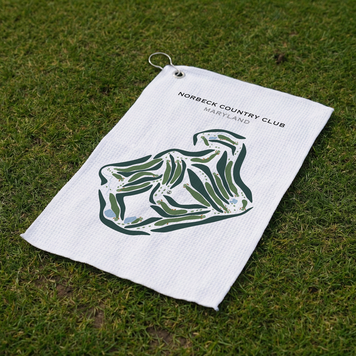 Norbeck Country Club, Maryland - Printed Golf Courses