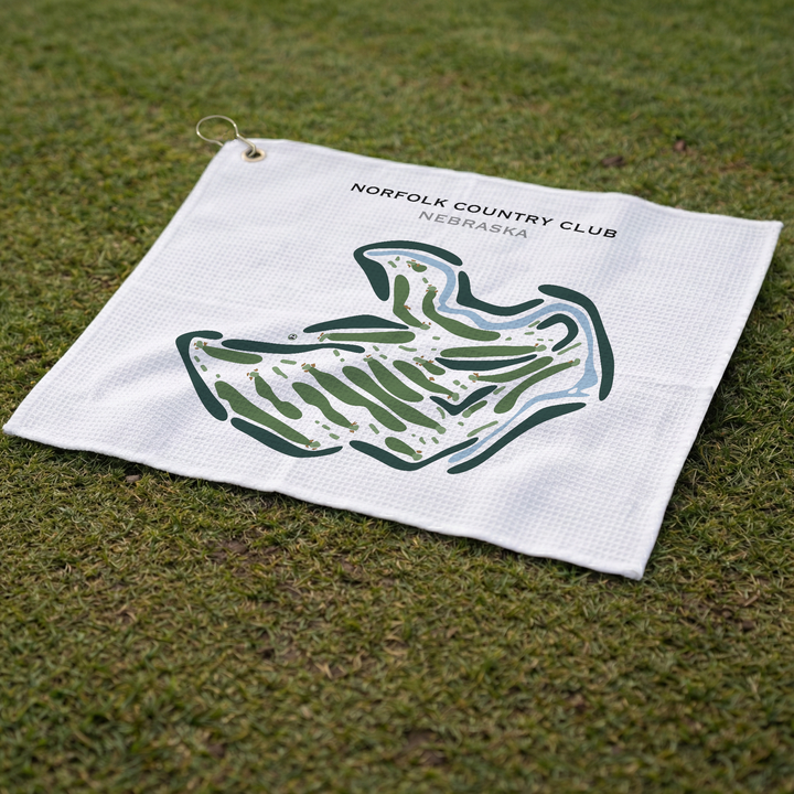 Norfolk Country Club, Nebraska - Printed Golf Courses