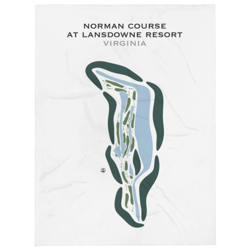Norman Course at Lansdowne Resort, Virginia - Printed Golf Courses