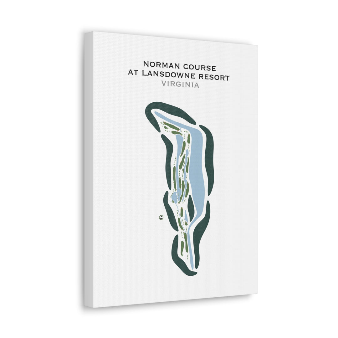 Norman Course at Lansdowne Resort, Virginia - Printed Golf Courses