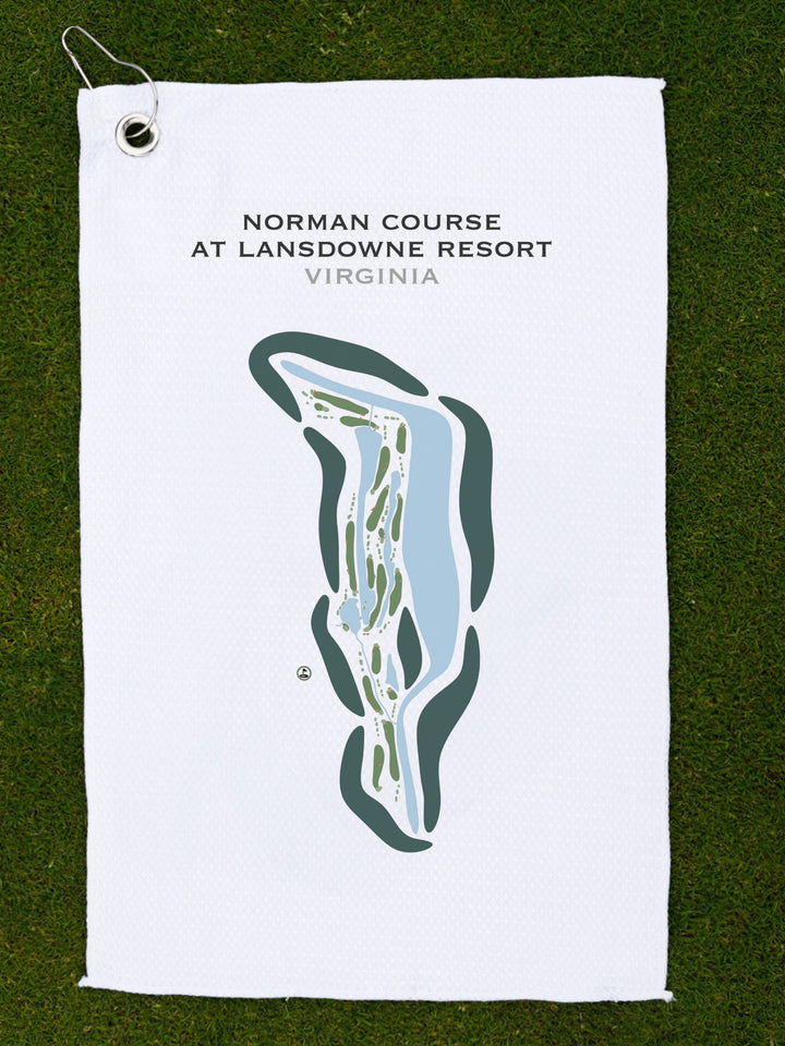 Norman Course at Lansdowne Resort, Virginia - Printed Golf Courses