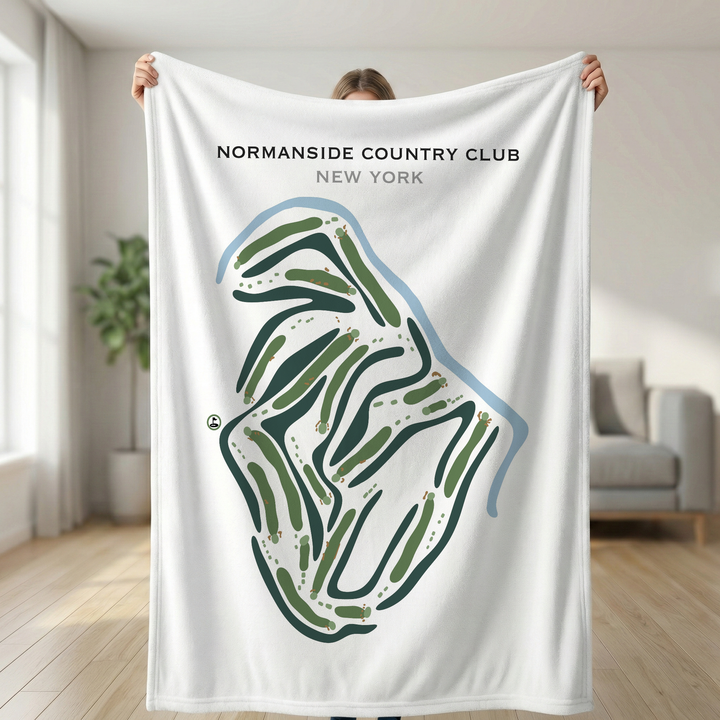 Normanside Country Club, New York - Printed Golf Courses