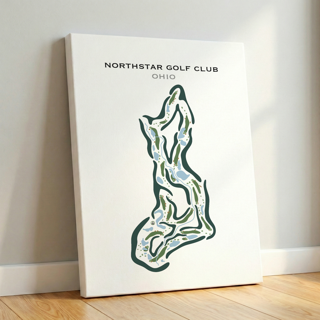 NorthStar Golf Club, Ohio - Printed Golf Courses