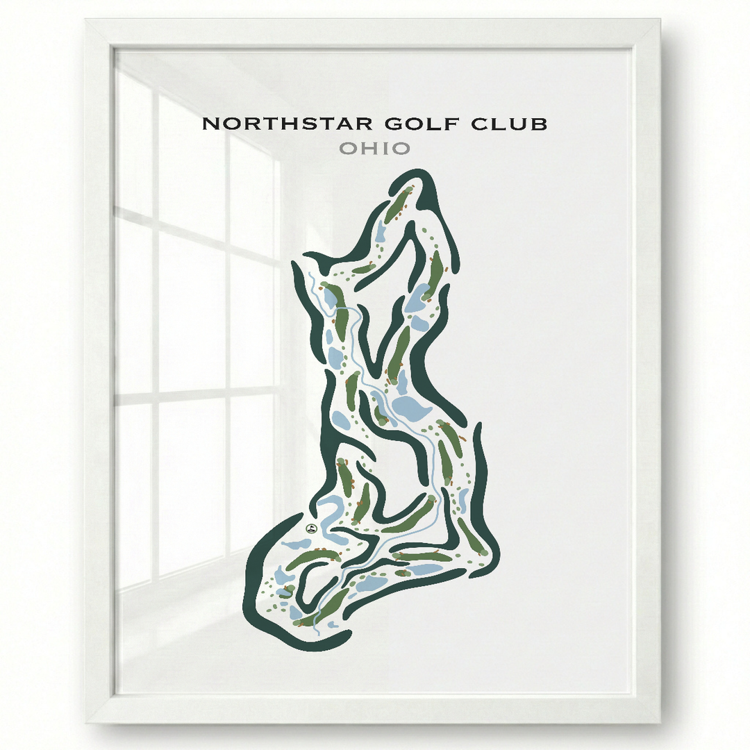 NorthStar Golf Club, Ohio - Printed Golf Courses