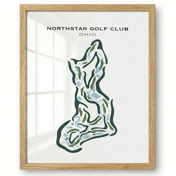 NorthStar Golf Club, Ohio - Printed Golf Courses