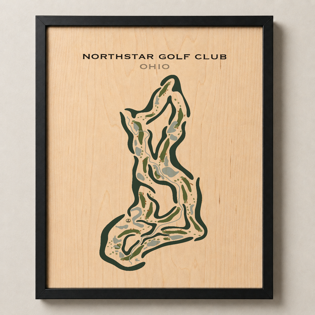 NorthStar Golf Club, Ohio - Printed Golf Courses