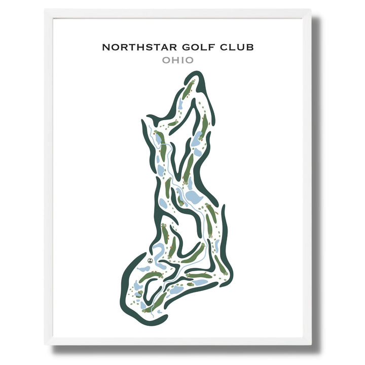 NorthStar Golf Club, Ohio - Printed Golf Courses