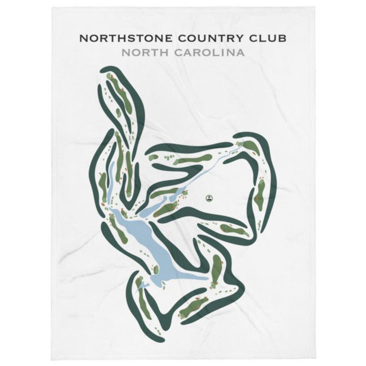 NorthStone Country Club, North Carolina - Printed Golf Courses - Golf Course Prints