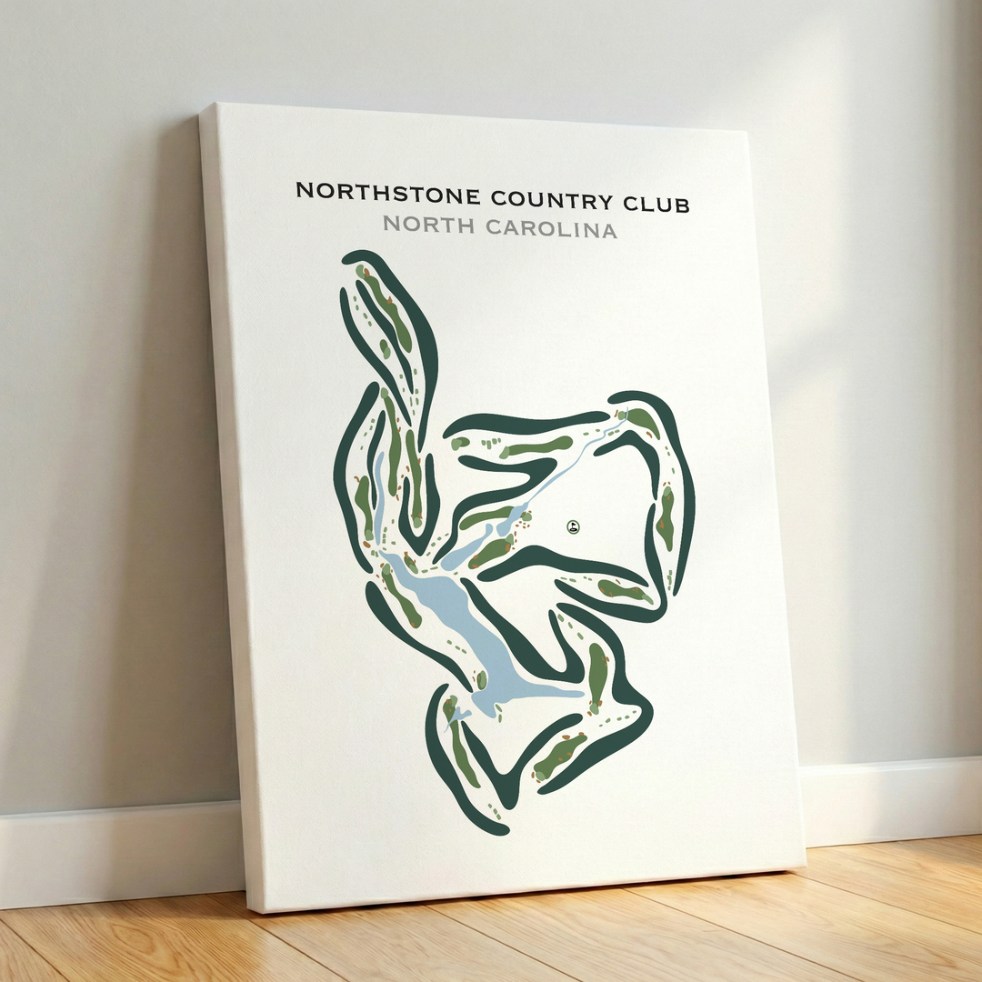 NorthStone Country Club, North Carolina - Printed Golf Courses