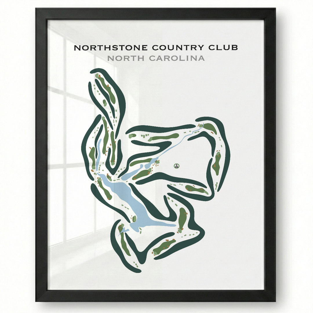 NorthStone Country Club, North Carolina - Printed Golf Courses