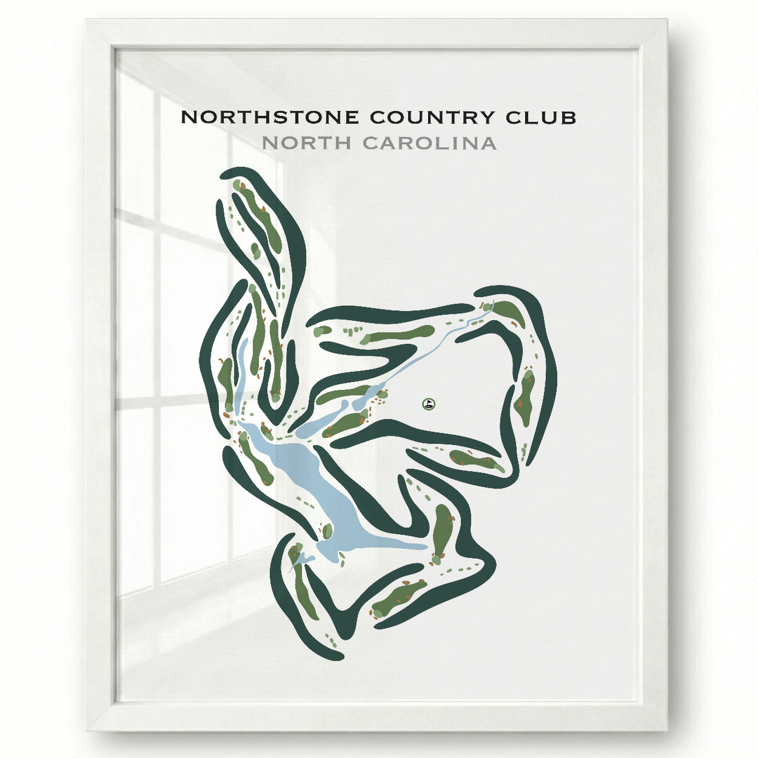 NorthStone Country Club, North Carolina - Printed Golf Courses