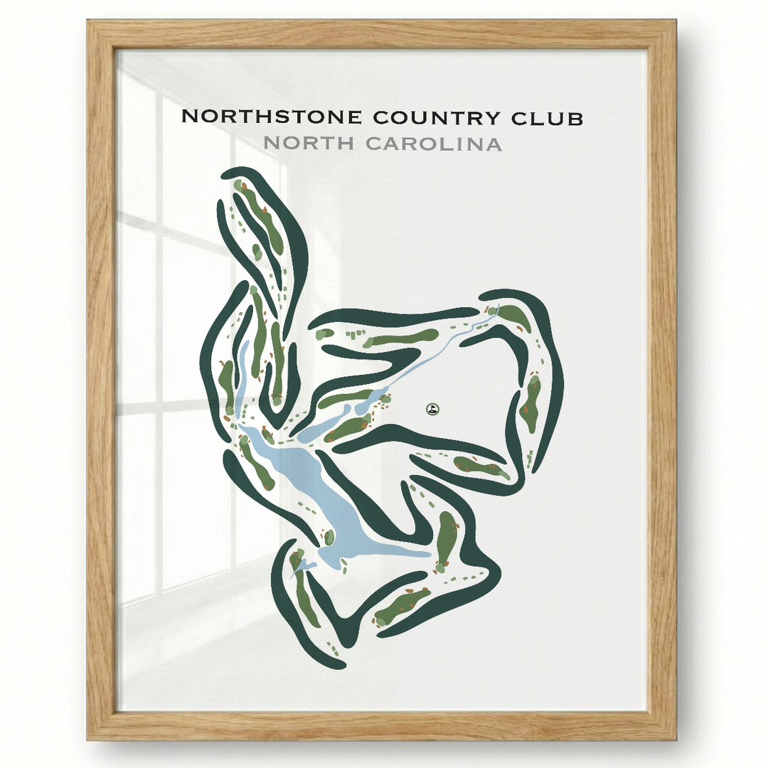 NorthStone Country Club, North Carolina - Printed Golf Courses