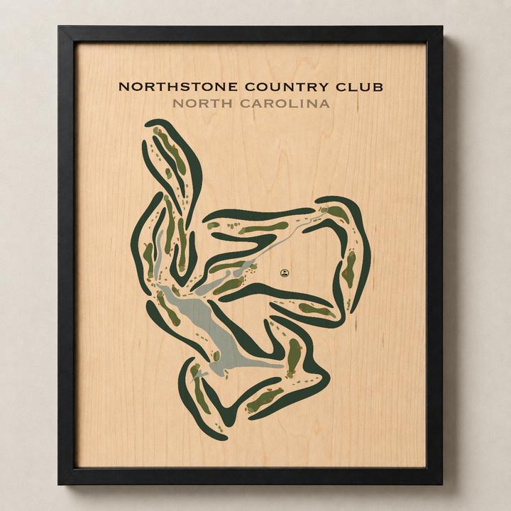 NorthStone Country Club, North Carolina - Printed Golf Courses