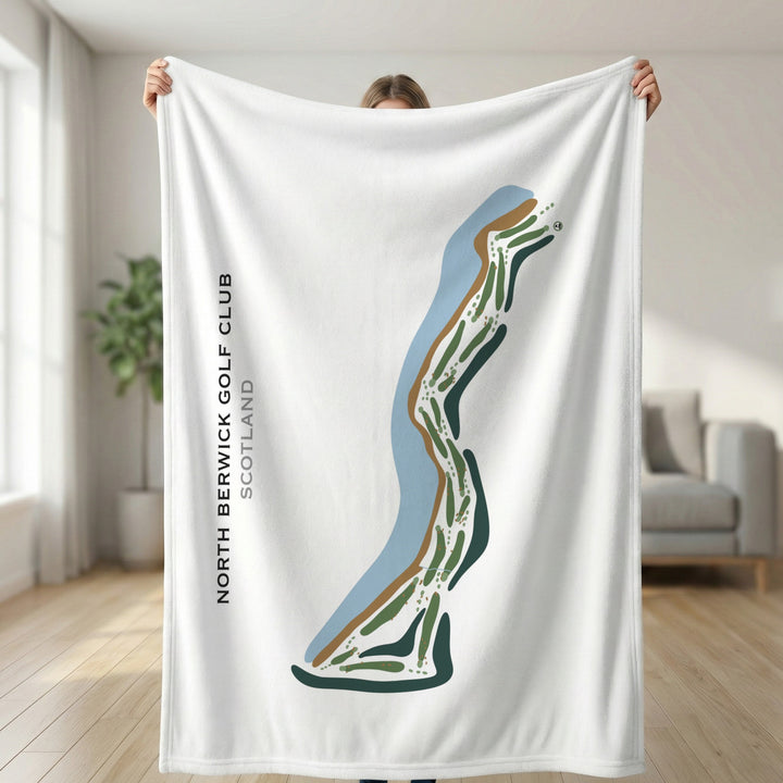 North Berwick Golf Club, Scotland - Printed Golf Courses