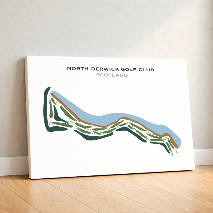 North Berwick Golf Club, Scotland - Printed Golf Courses