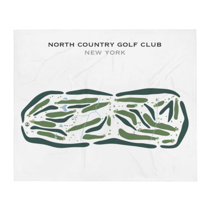 North Country Golf Club, New York - Printed Golf Courses