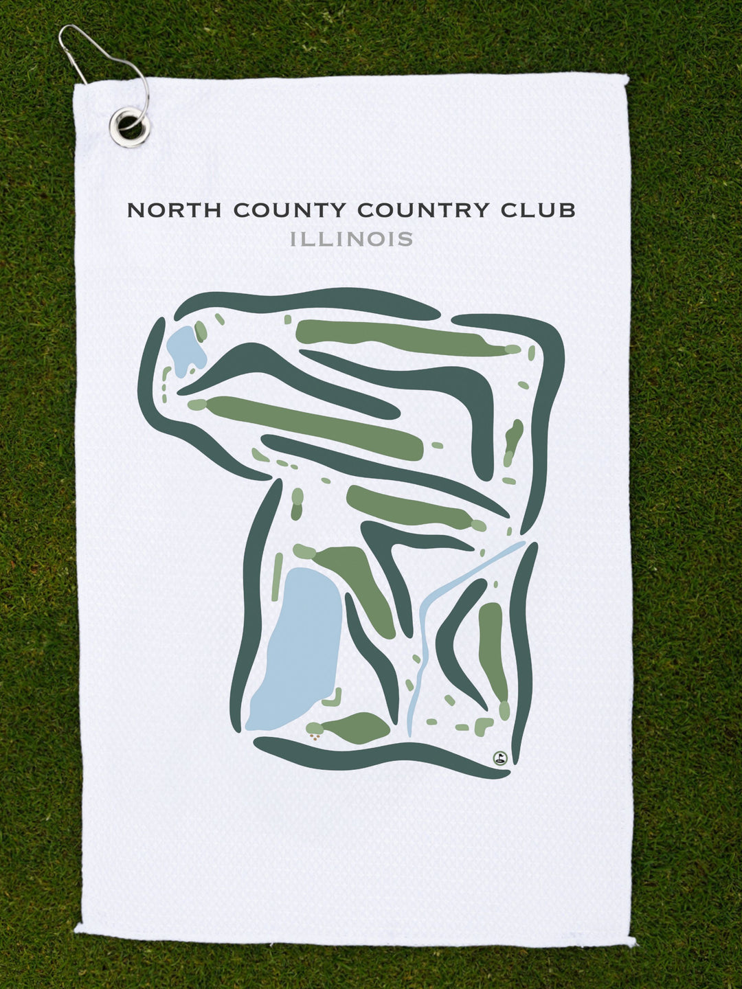North County Country Club, Illinois - Printed Golf Courses