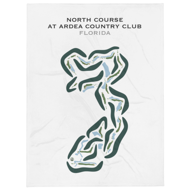 North Course at Ardea Country Club, Florida - Printed Golf Courses