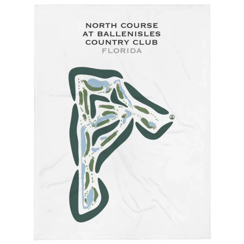 North Course at BallenIsles Country Club, Florida - Printed Golf Courses