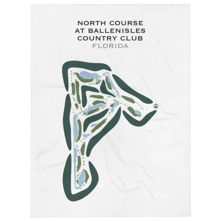 North Course at BallenIsles Country Club, Florida - Printed Golf Courses