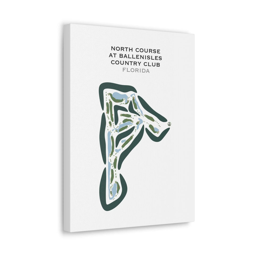 North Course at BallenIsles Country Club, Florida - Printed Golf Courses