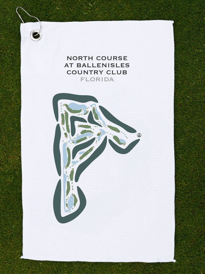 North Course at BallenIsles Country Club, Florida - Printed Golf Courses