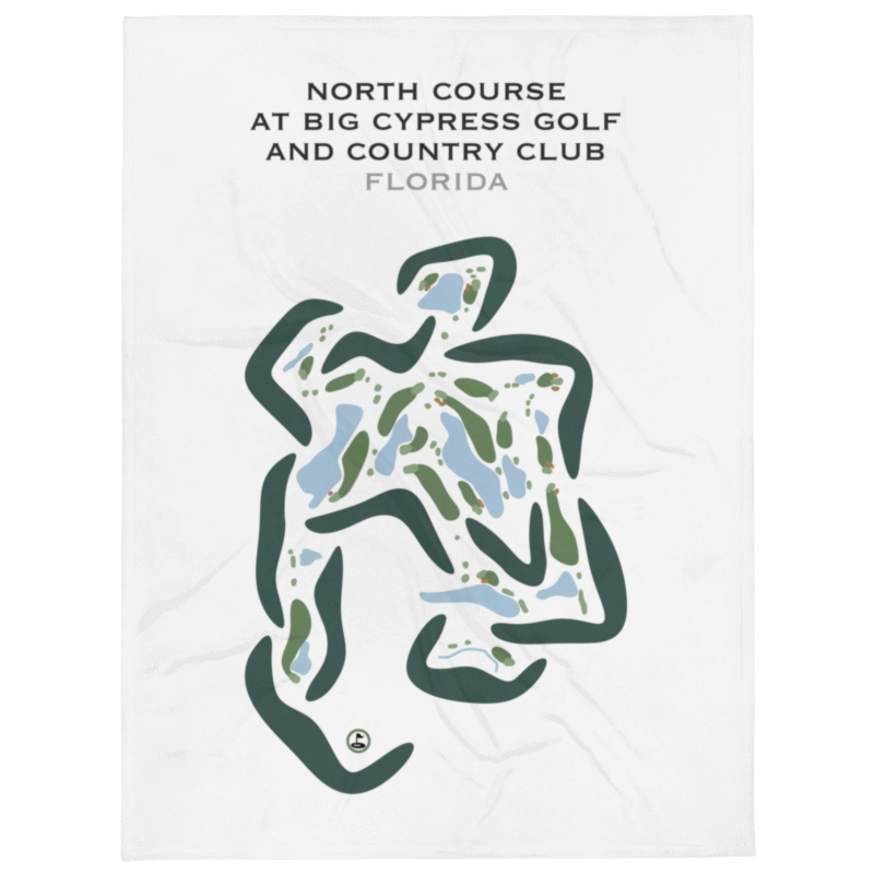 North Course at Big Cypress Golf & Country Club, Florida - Printed Golf Courses