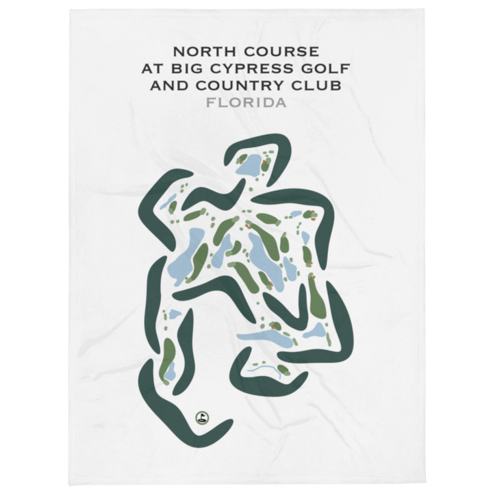 North Course at Big Cypress Golf & Country Club, Florida - Printed Golf Courses