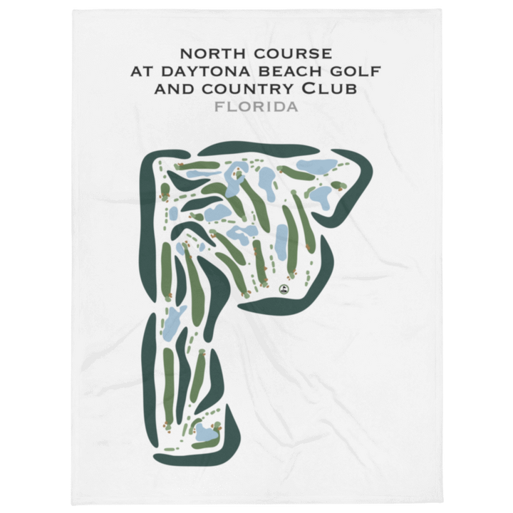 North Course at Daytona Beach Golf & Country Club, Florida - Printed Golf Courses