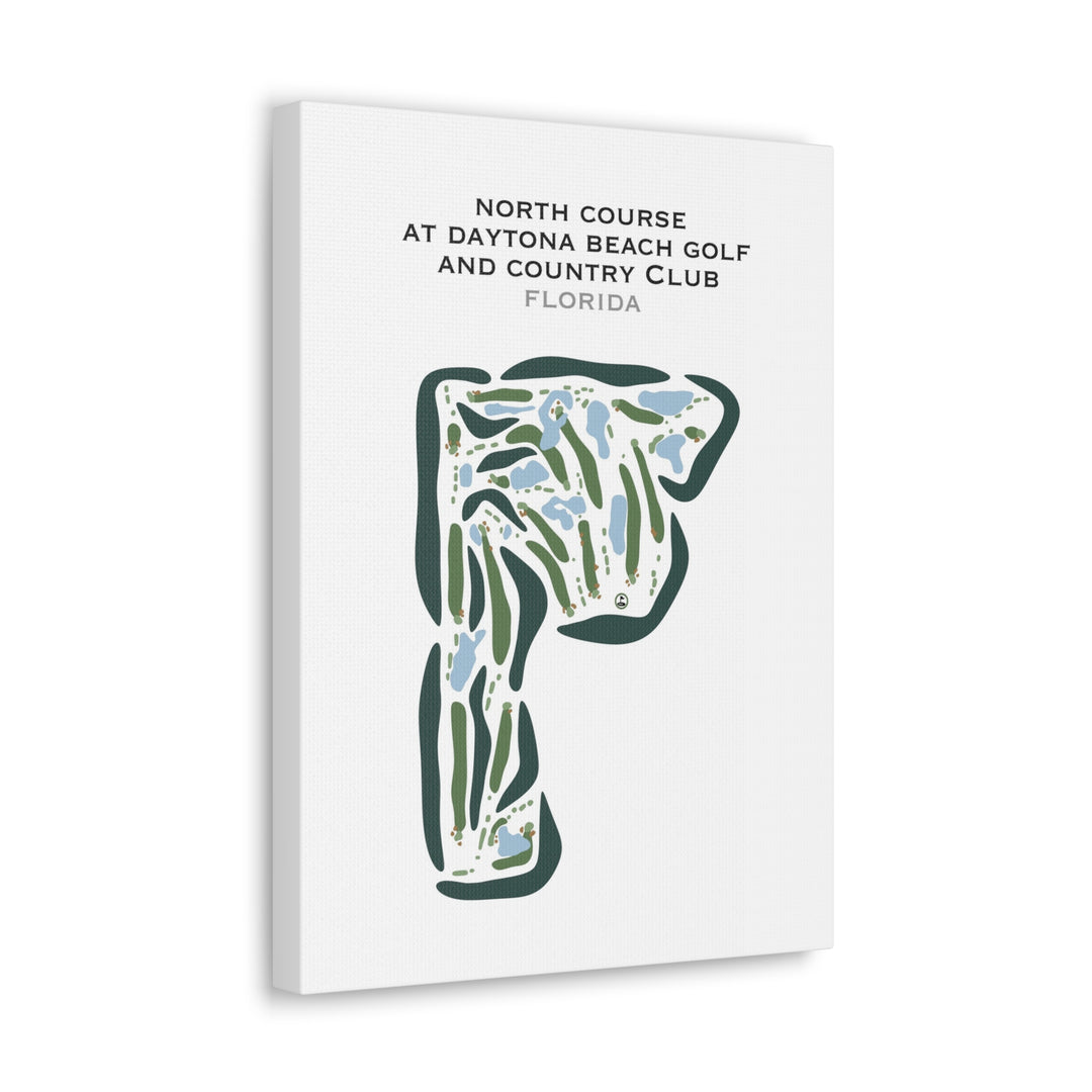 North Course at Daytona Beach Golf & Country Club, Florida - Printed Golf Courses